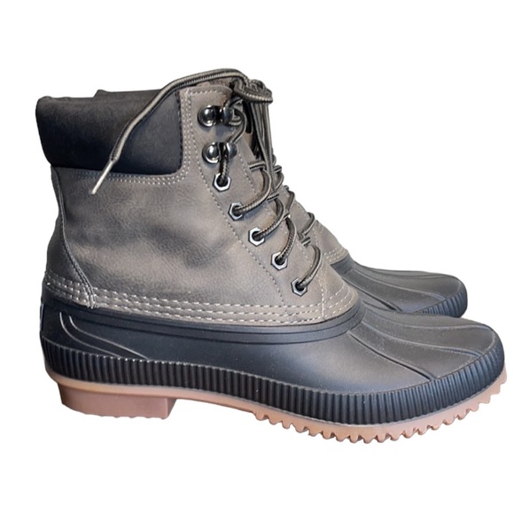 TOMMY HILFIGER Men's Colins 2 Duck Boots Size 8 Spring Utility - Picture 4 of 8